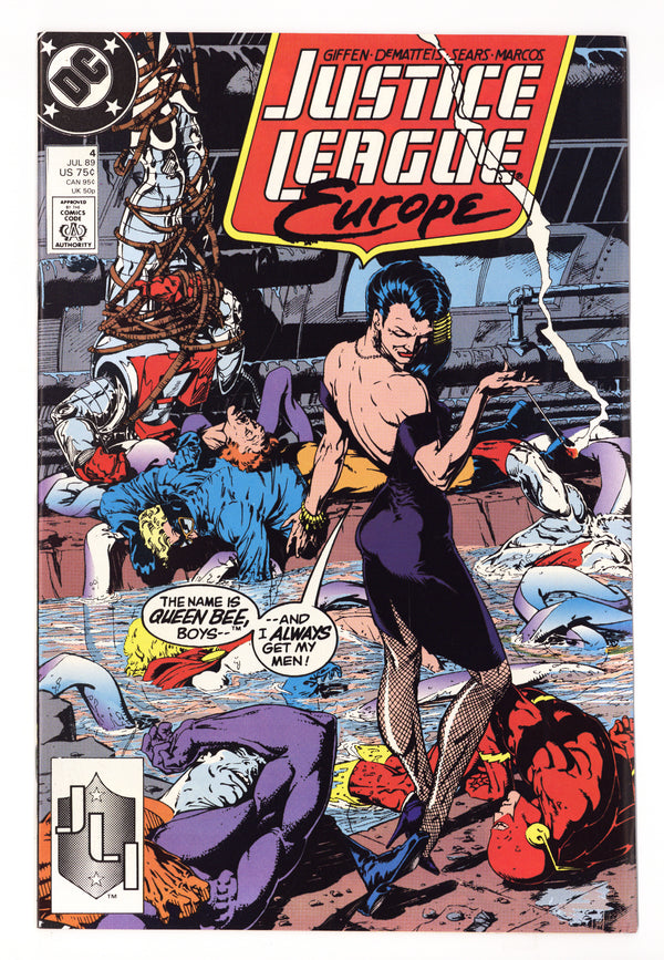 Justice League Europe 4 High Grade (1989)