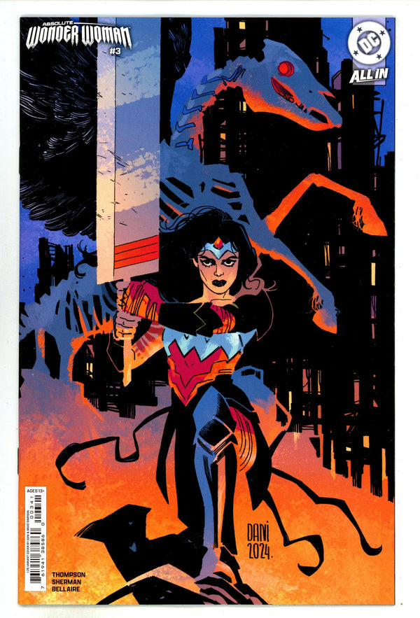 Absolute Wonder Woman 3 Dani Virgin Incentive Variant NM (2024)