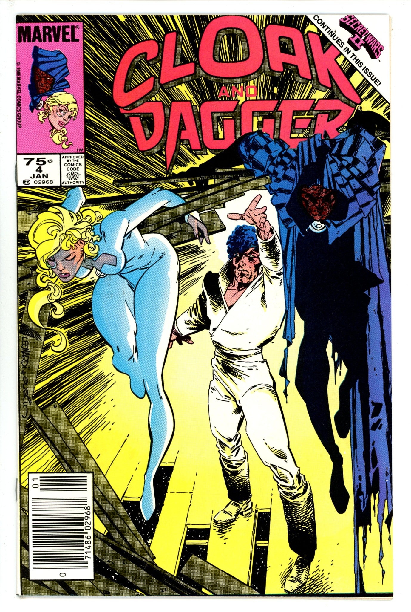Cloak and Dagger Vol 2 4 Canadian Variant NM- (1986)