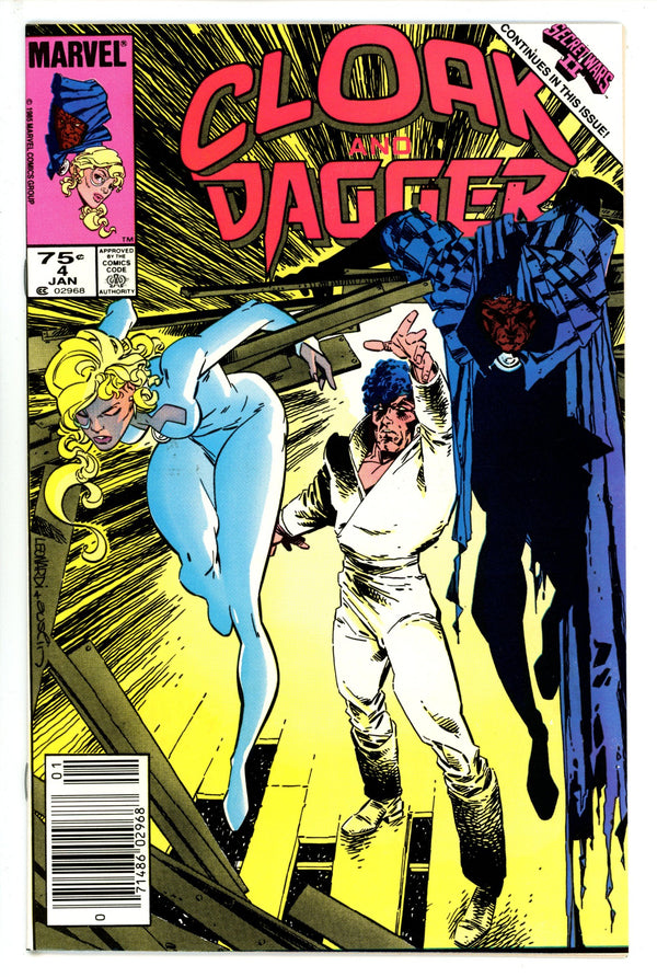 Cloak and Dagger Vol 2 4 Canadian Variant NM- (1986)