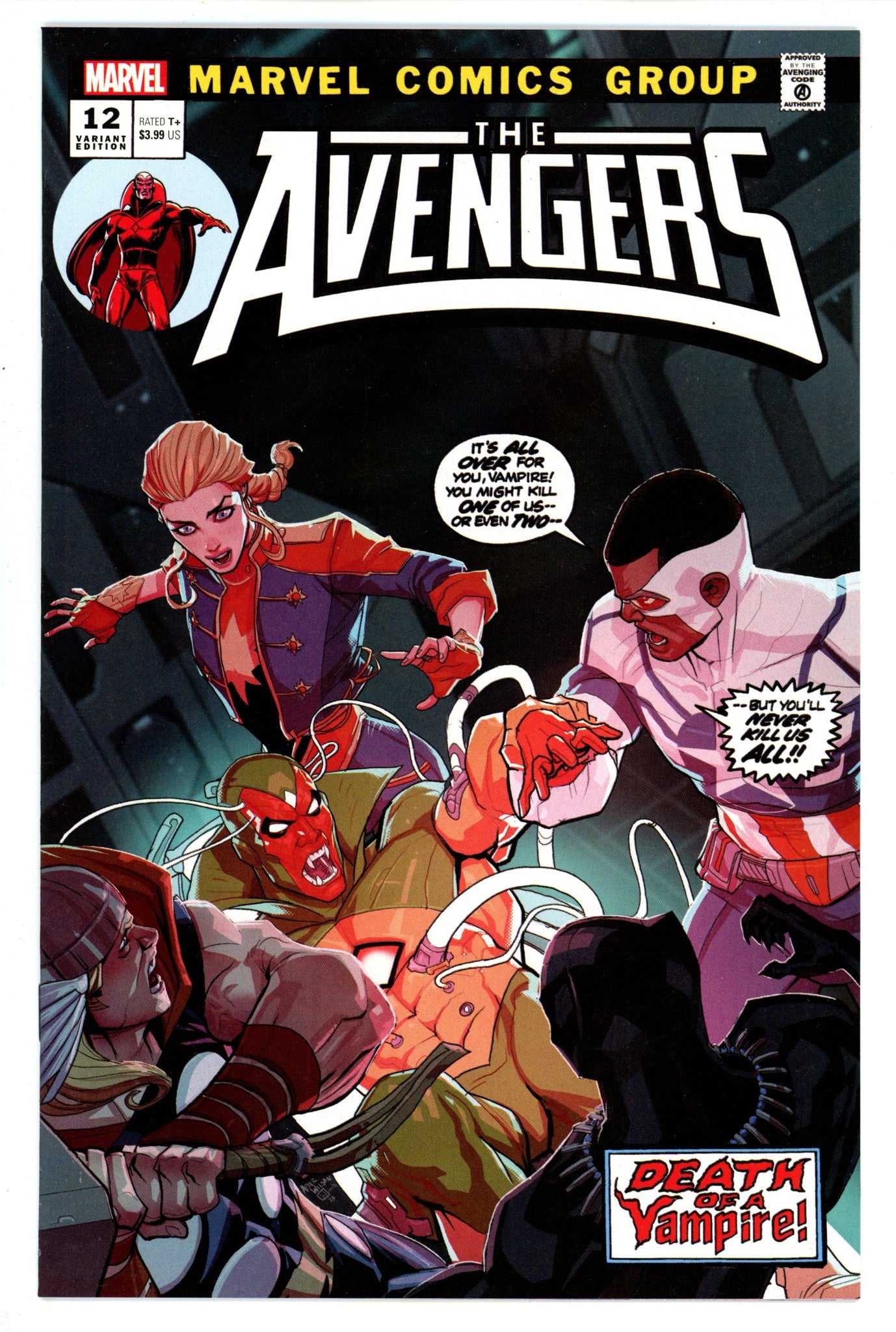 Avengers Vol 9 12 Woods Variant (2024)