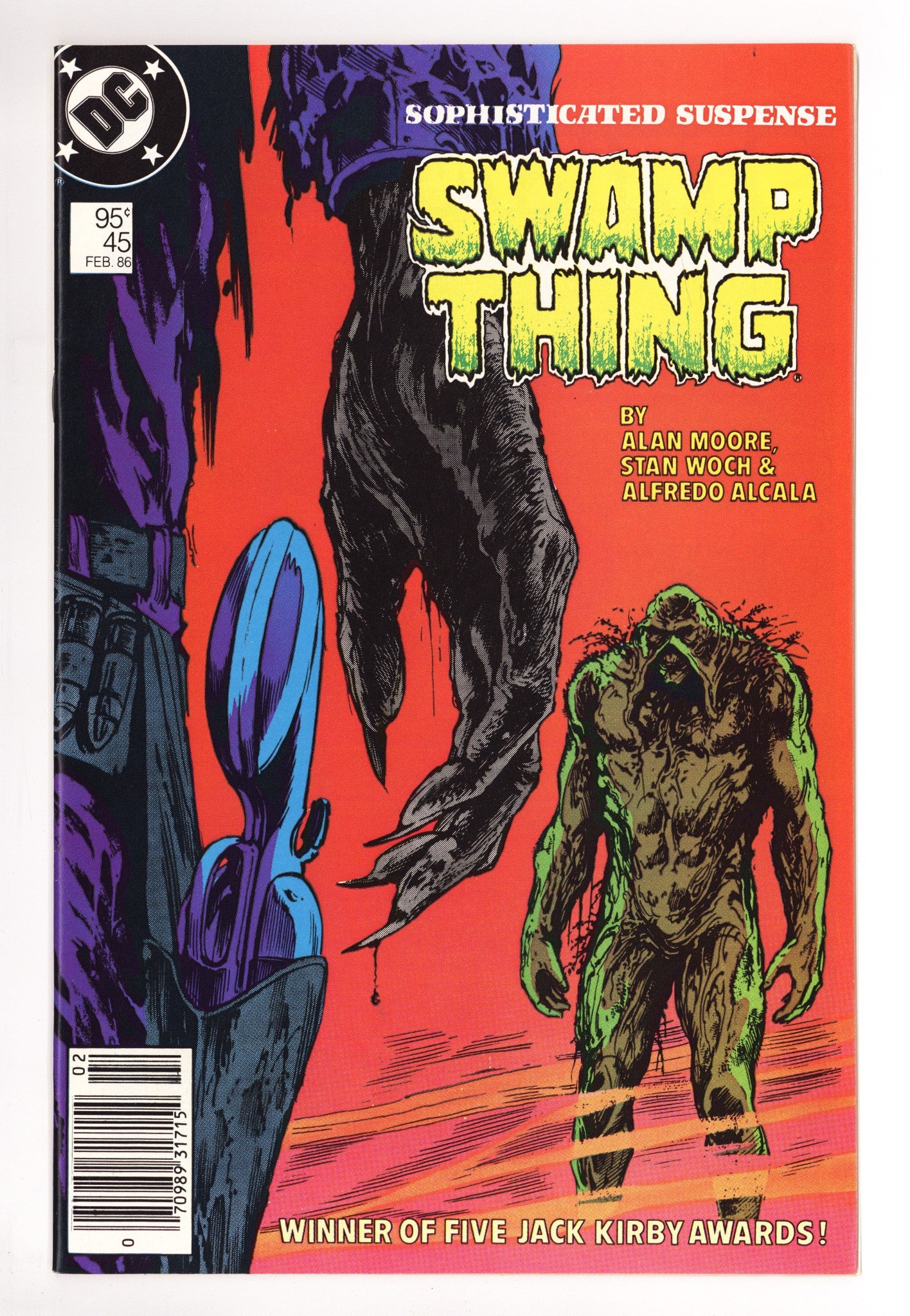 Swamp Thing Vol 2 45 VF/NM (9.0) (1986) Canadian Price Variant 