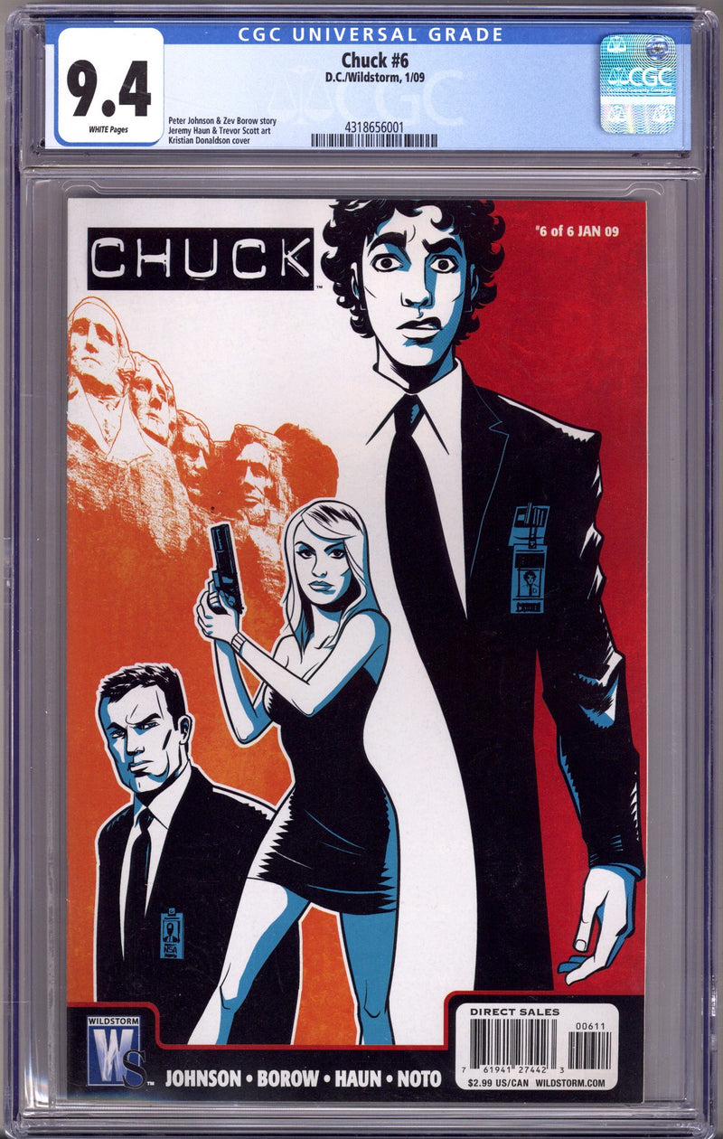 Chuck 6 CGC 9.4 (NM) (2009) 