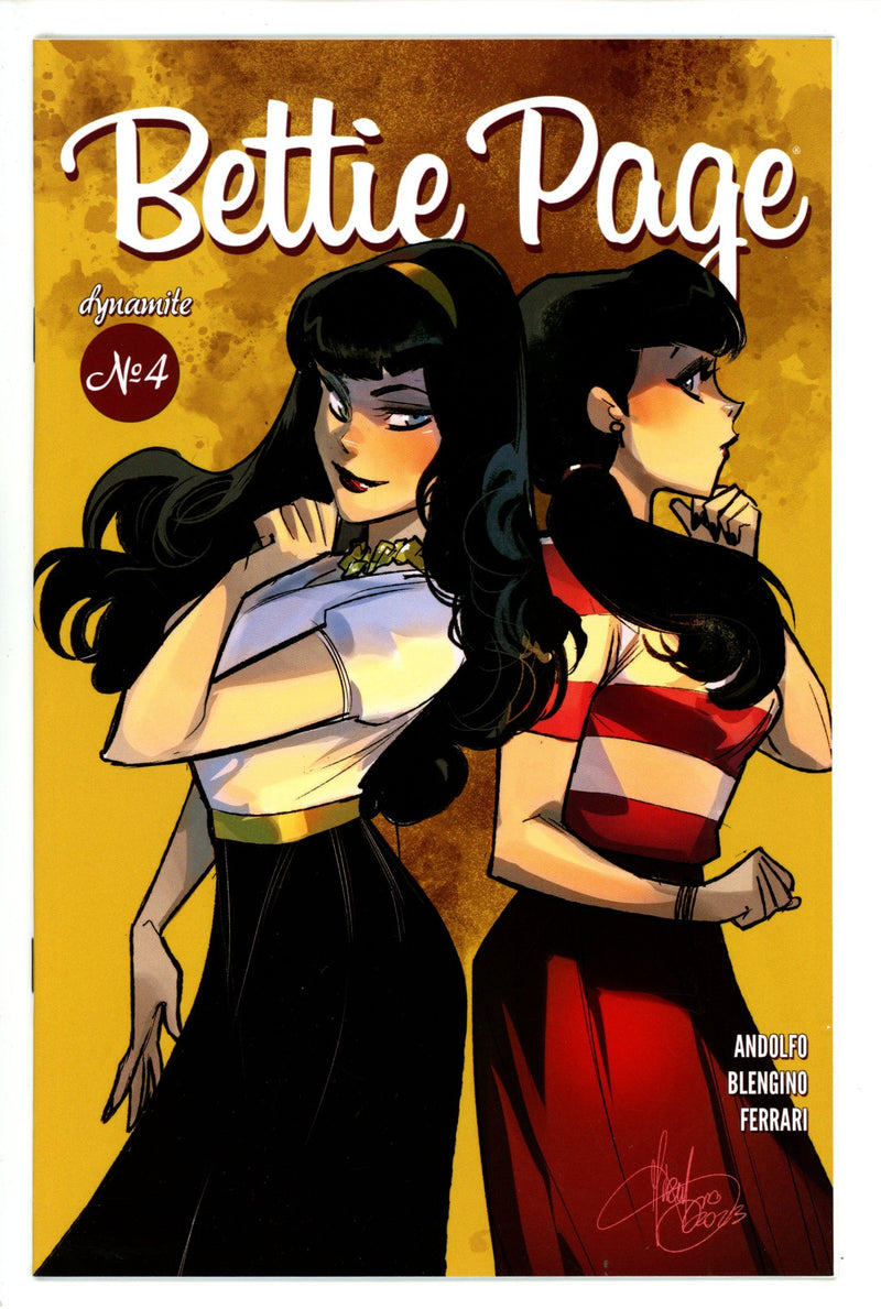 Bettie Page Vol 4 4 High Grade (2023) Andolfo Variant 