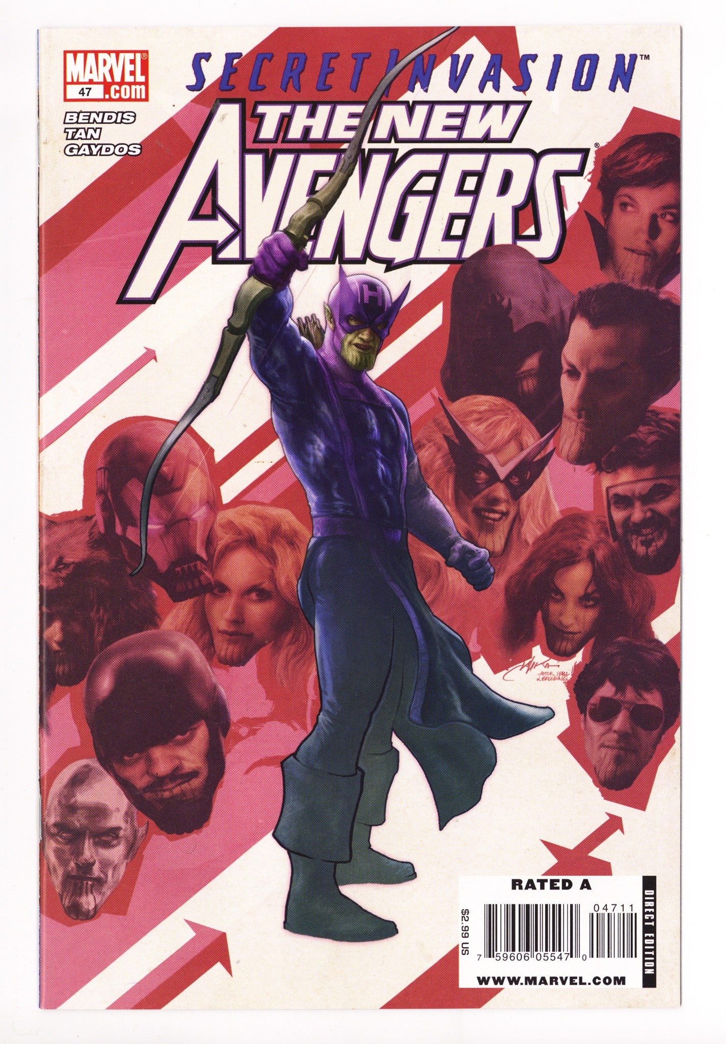 New Avengers Vol 1 47 High Grade (2009) 