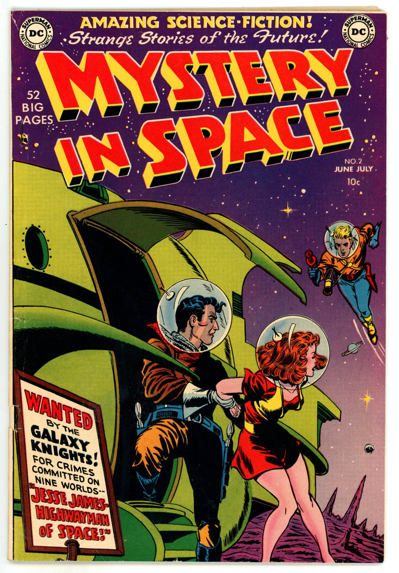 Mystery in Space Vol 1 2 FN+ (6.5) (1951) 