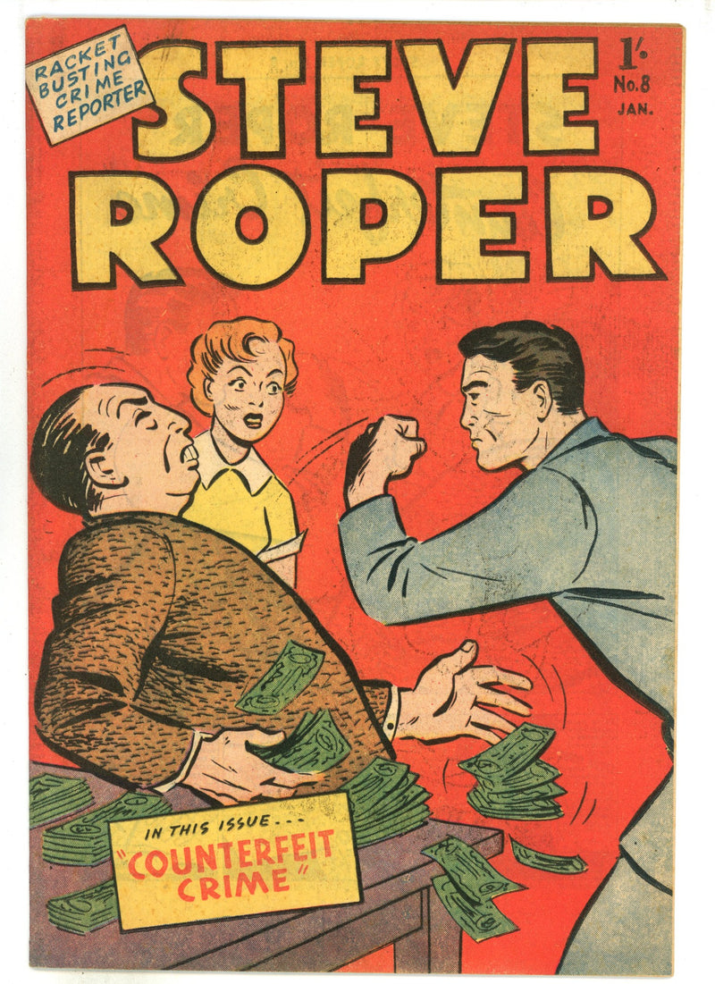Steve Roper 8 FN- (5.5) (1957) 