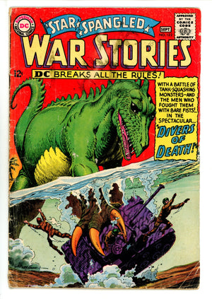 Star Spangled War Stories Vol 1 122 GD/VG (3.0) (1965) 