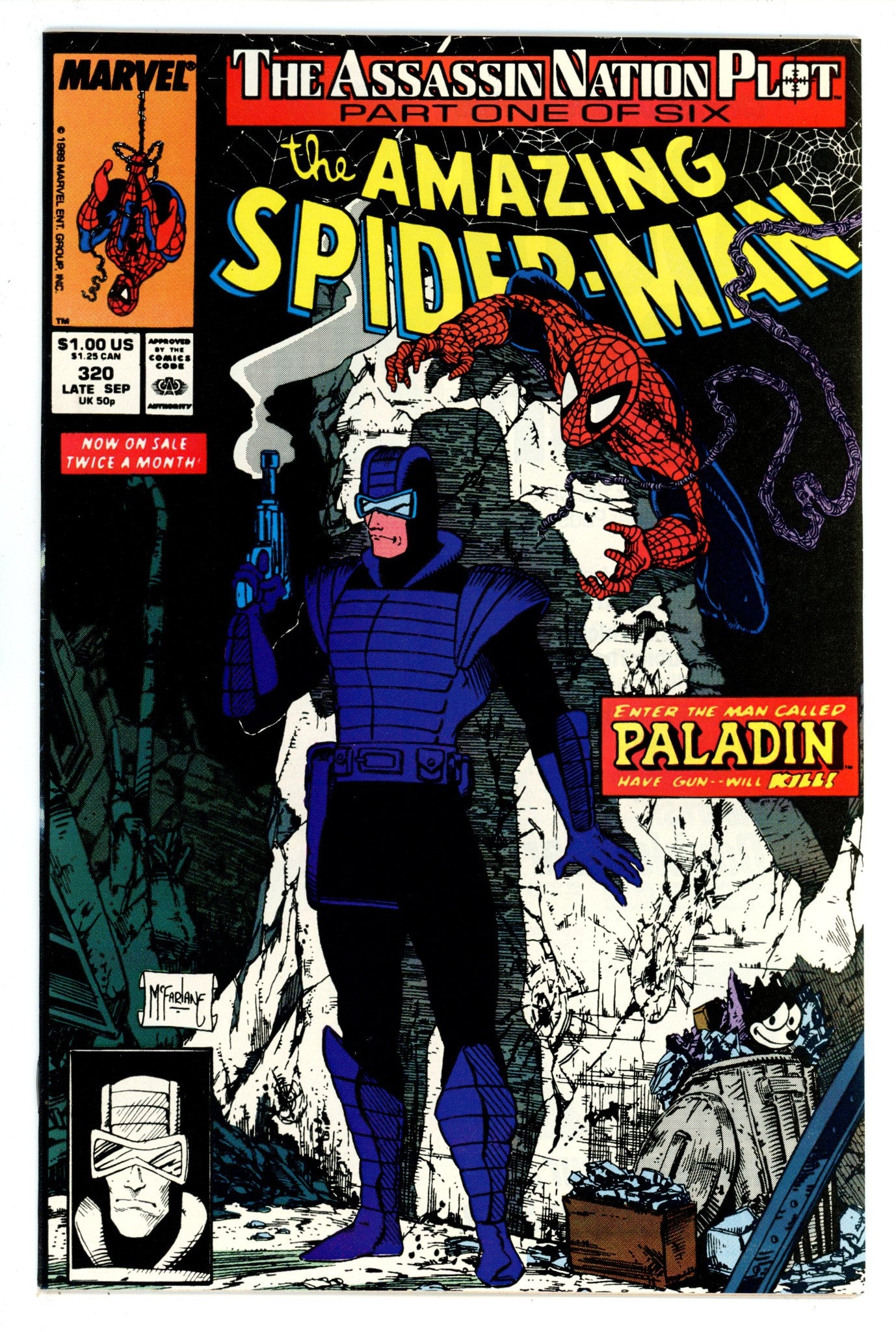 The Amazing Spider-Man Vol 1 320 VF/NM (9.0) (1989) 