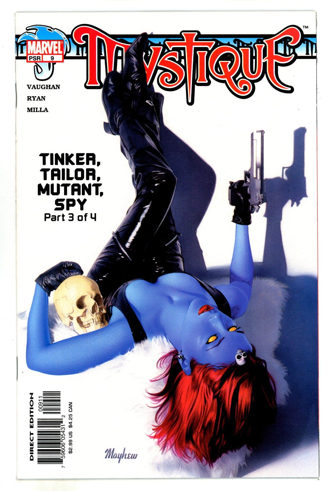 Mystique Vol 1 9 Mid Grade (2004) 