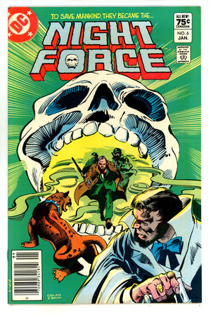 The Night Force Vol 1 6 FN/VF (7.0) (1983) Canadian Price Variant