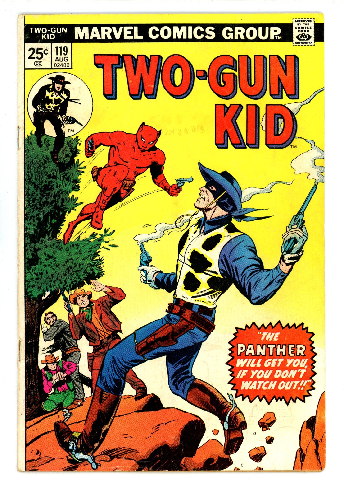 Two Gun Kid 119 VG- (3.5) (1974) 