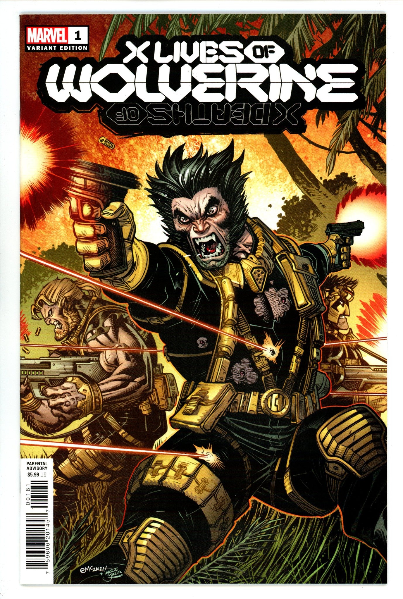 X Lives of Wolverine 1 High Grade (2022) McGuinness Variant 