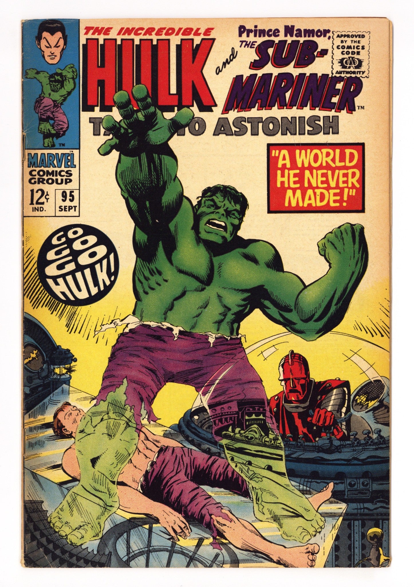 Tales to Astonish Vol 1 95 FN- (5.5) (1967) 