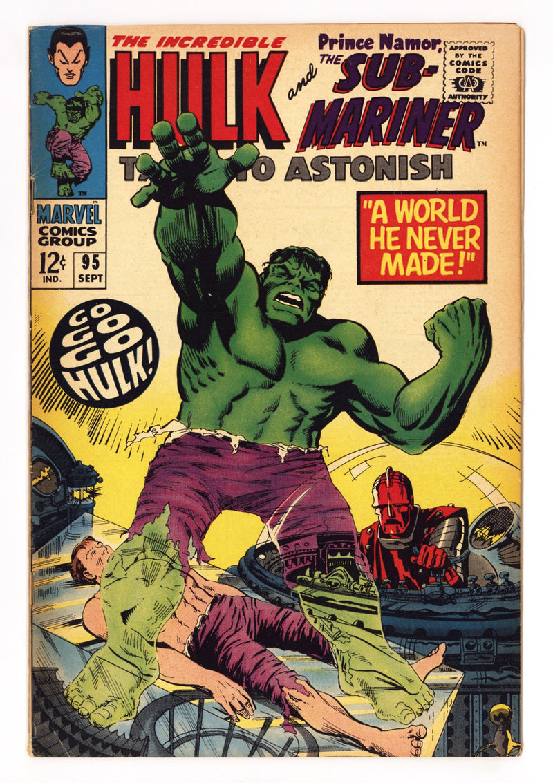 Tales to Astonish Vol 1 95 FN- (5.5) (1967) 