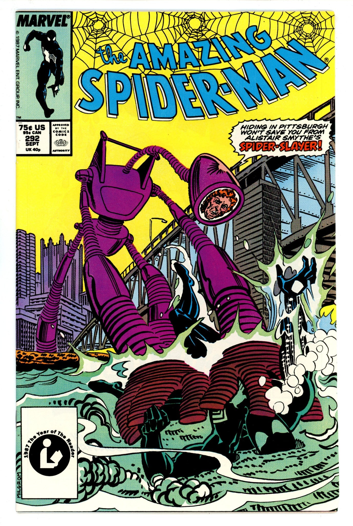 The Amazing Spider-Man Vol 1 292 VF+ (8.5) (1987) 