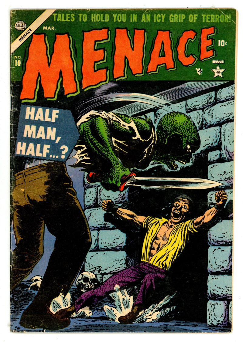Menace 10 VG/FN (5.0) (1954) 