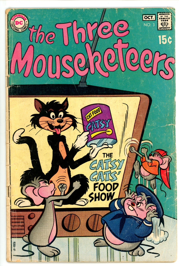 The Three Mouseketeers 3 VG- (3.5) (1970)