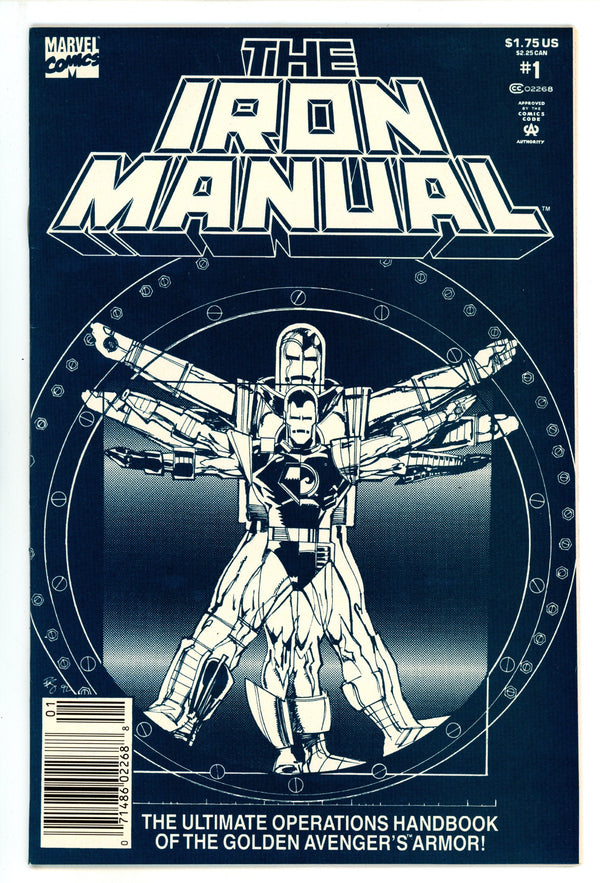 Iron Manual 1 High Grade (1993) Newsstand
