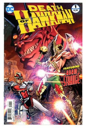 Death of Hawkman 1 High Grade (2016)
