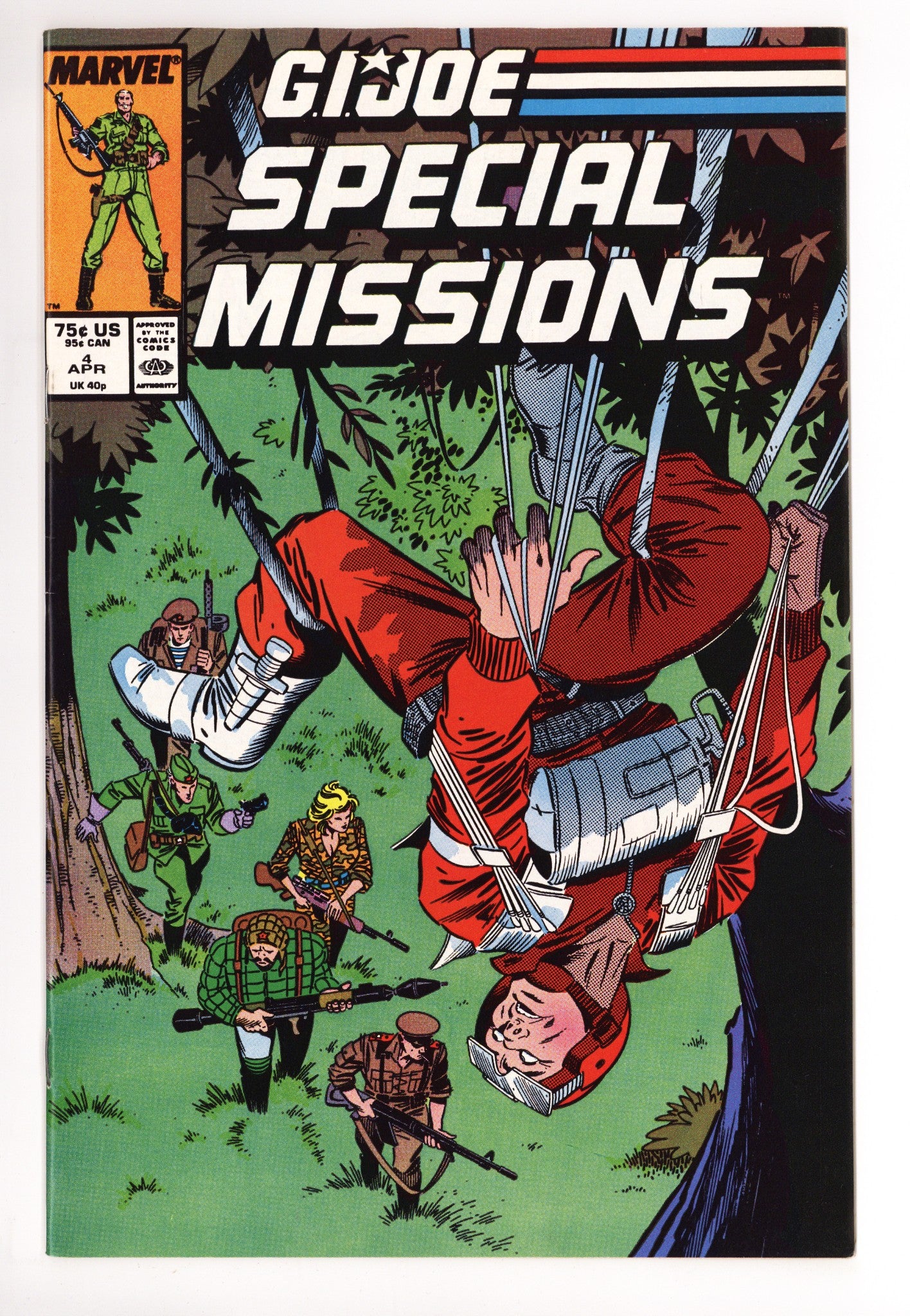 G.I. Joe Special Missions Vol 1 4 High Grade (1987) 