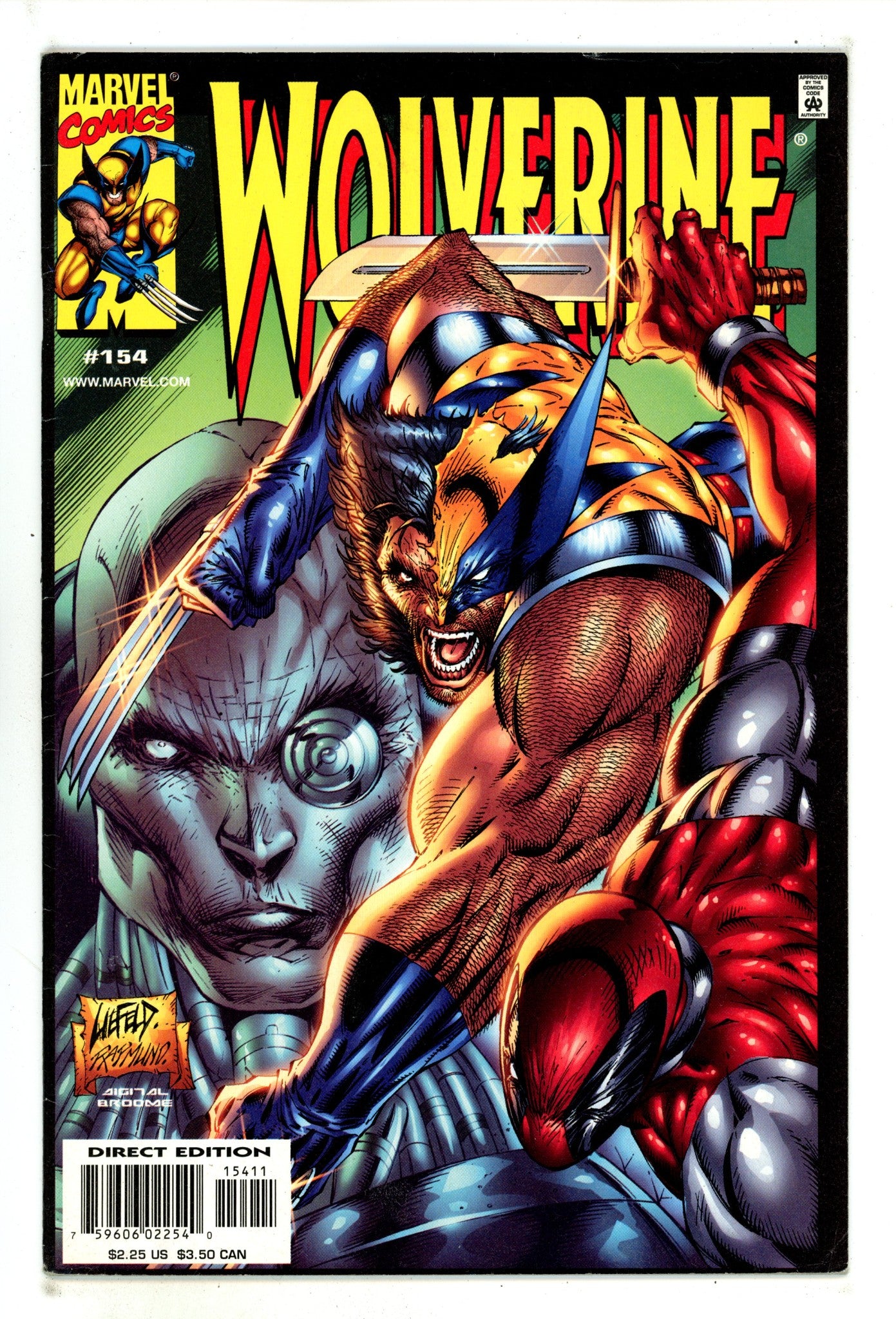 Wolverine Vol 2 154 FN- (5.5) (2000) 