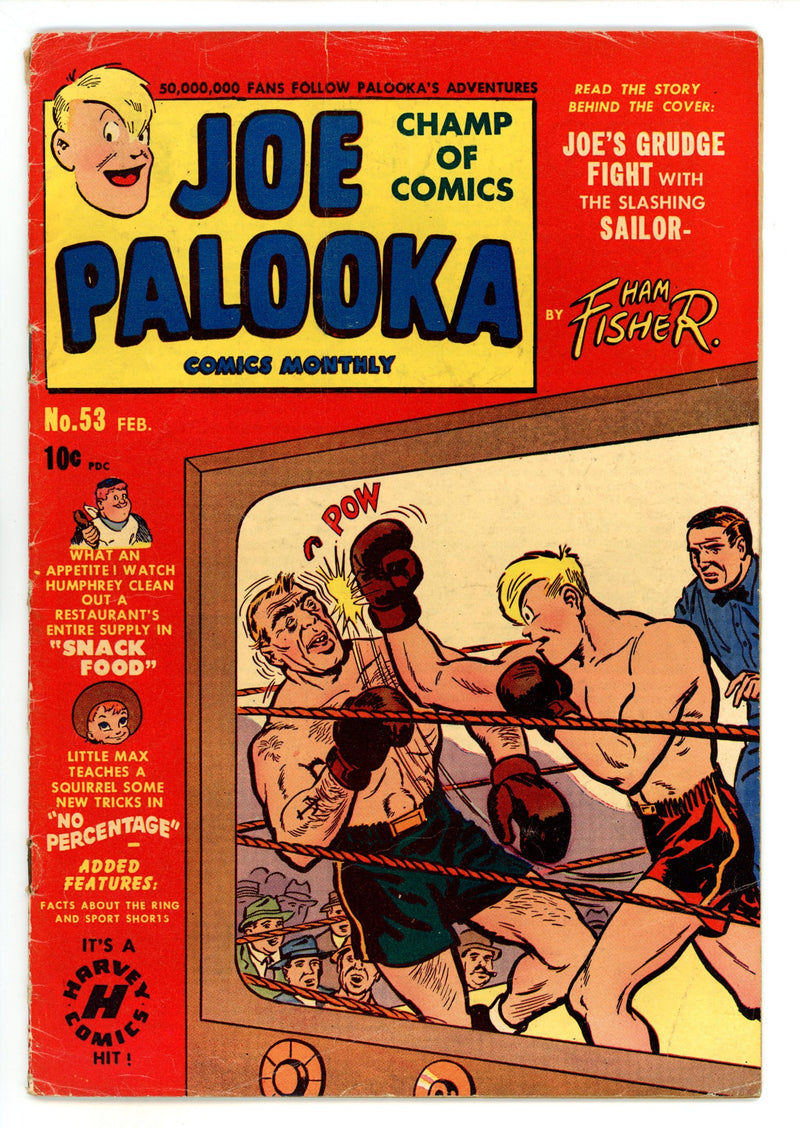 Joe Palooka Comics 53 VG+ (4.5) (1951) 