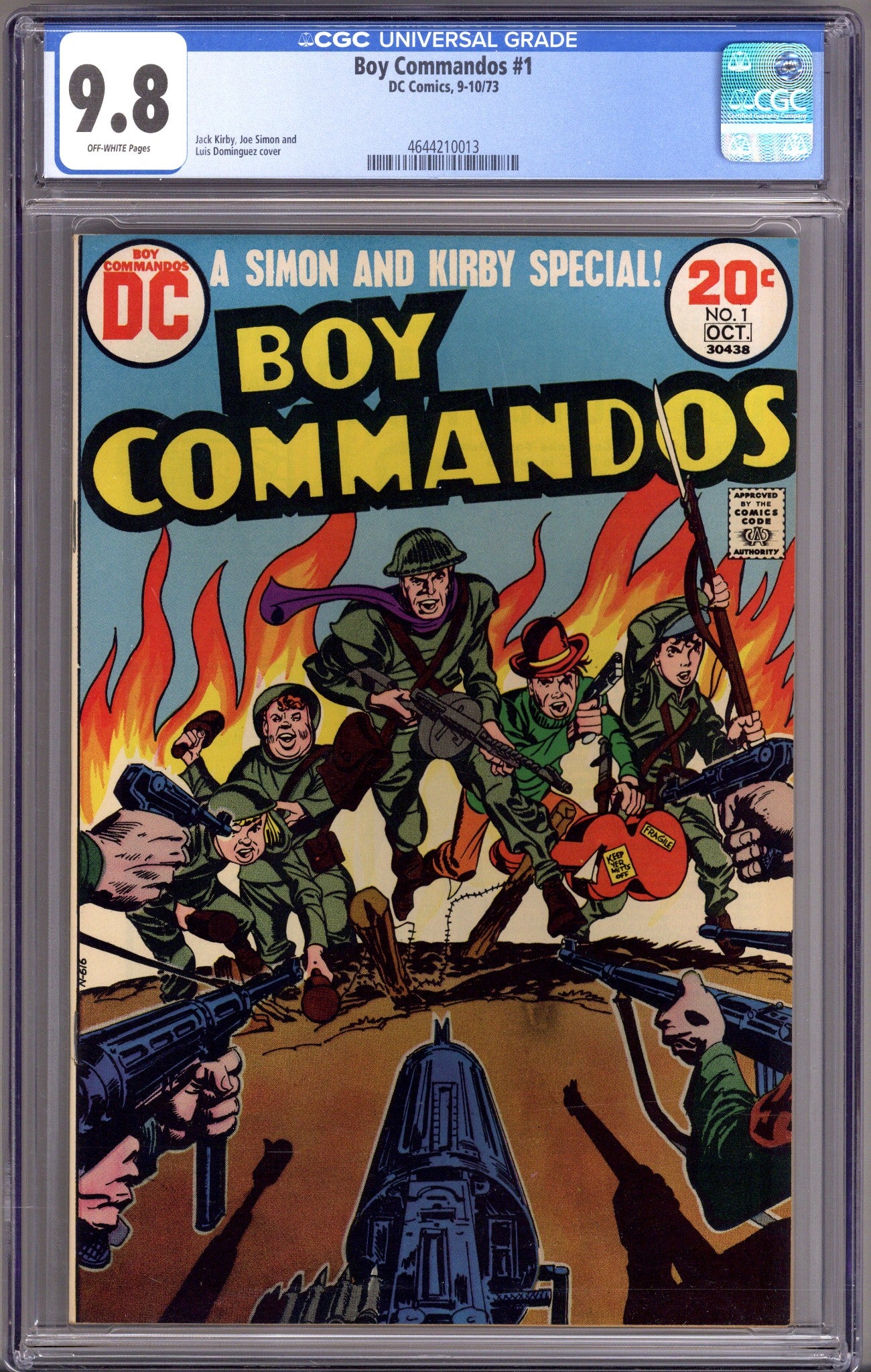 Boy Commandos Vol 2 1 CGC 9.8 (NM/M) (1973) 