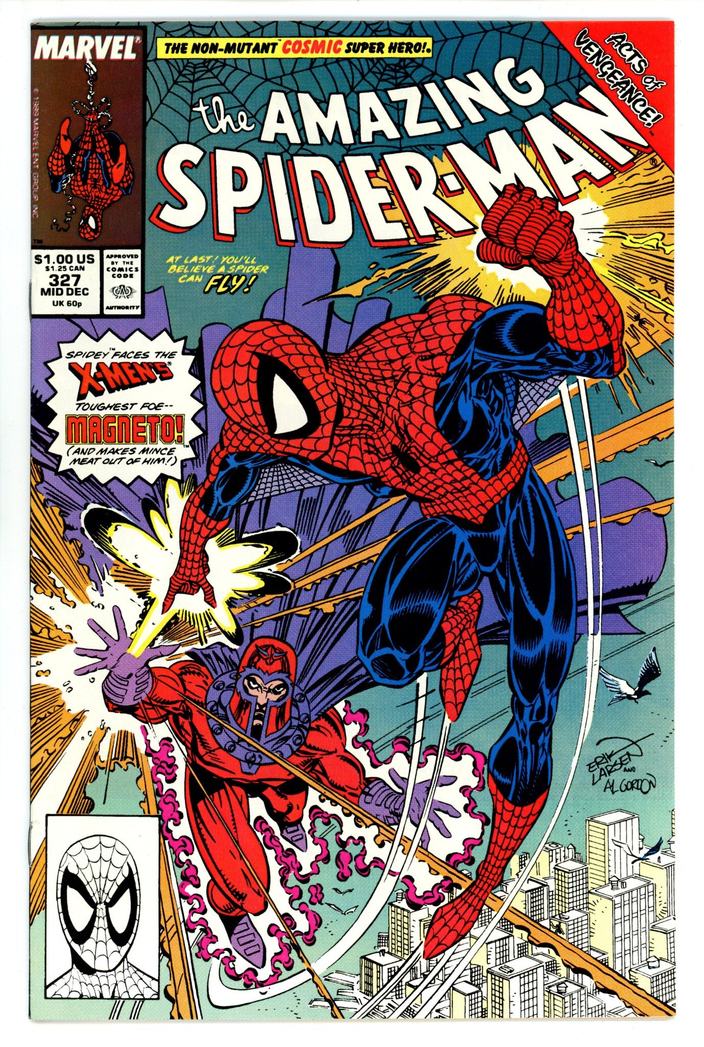The Amazing Spider-Man Vol 1 327 VF+ (8.5) (1989) 