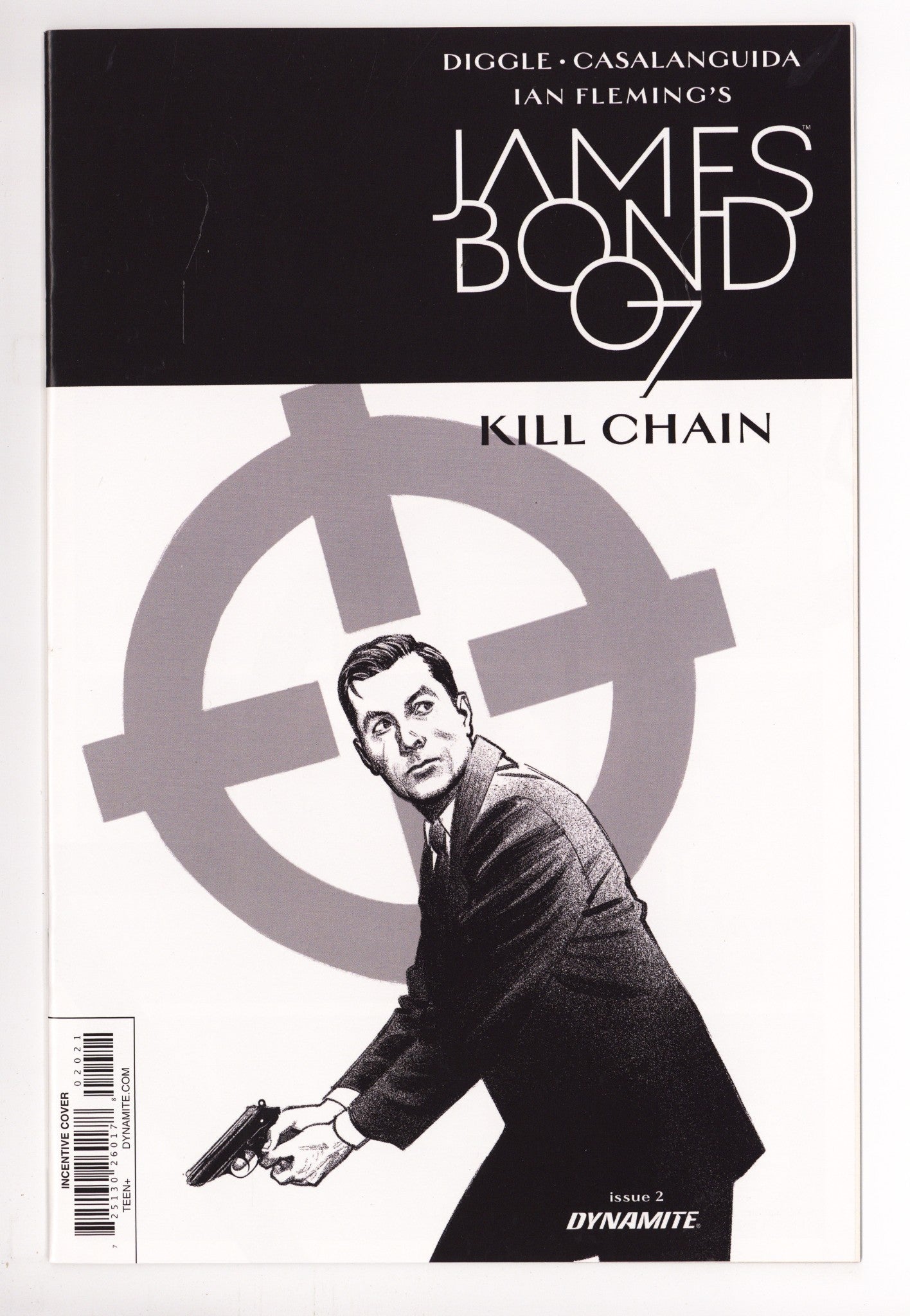 James Bond: Kill Chain 2 High Grade (2017) Smallwood B&W Variant 
