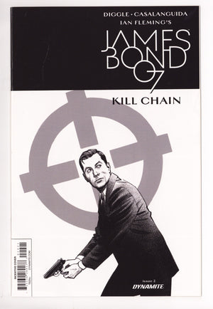 James Bond: Kill Chain 2 High Grade (2017) Smallwood B&W Variant