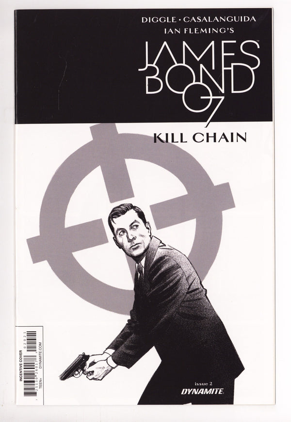 James Bond: Kill Chain 2 High Grade (2017) Smallwood B&W Variant