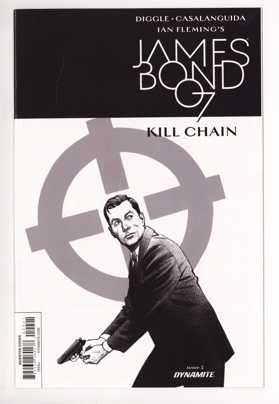 James Bond: Kill Chain 2 High Grade (2017) Smallwood B&W Variant 