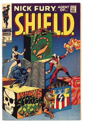 Nick Fury, Agent of SHIELD Vol 1 1 FN+ (6.5) (1968) 