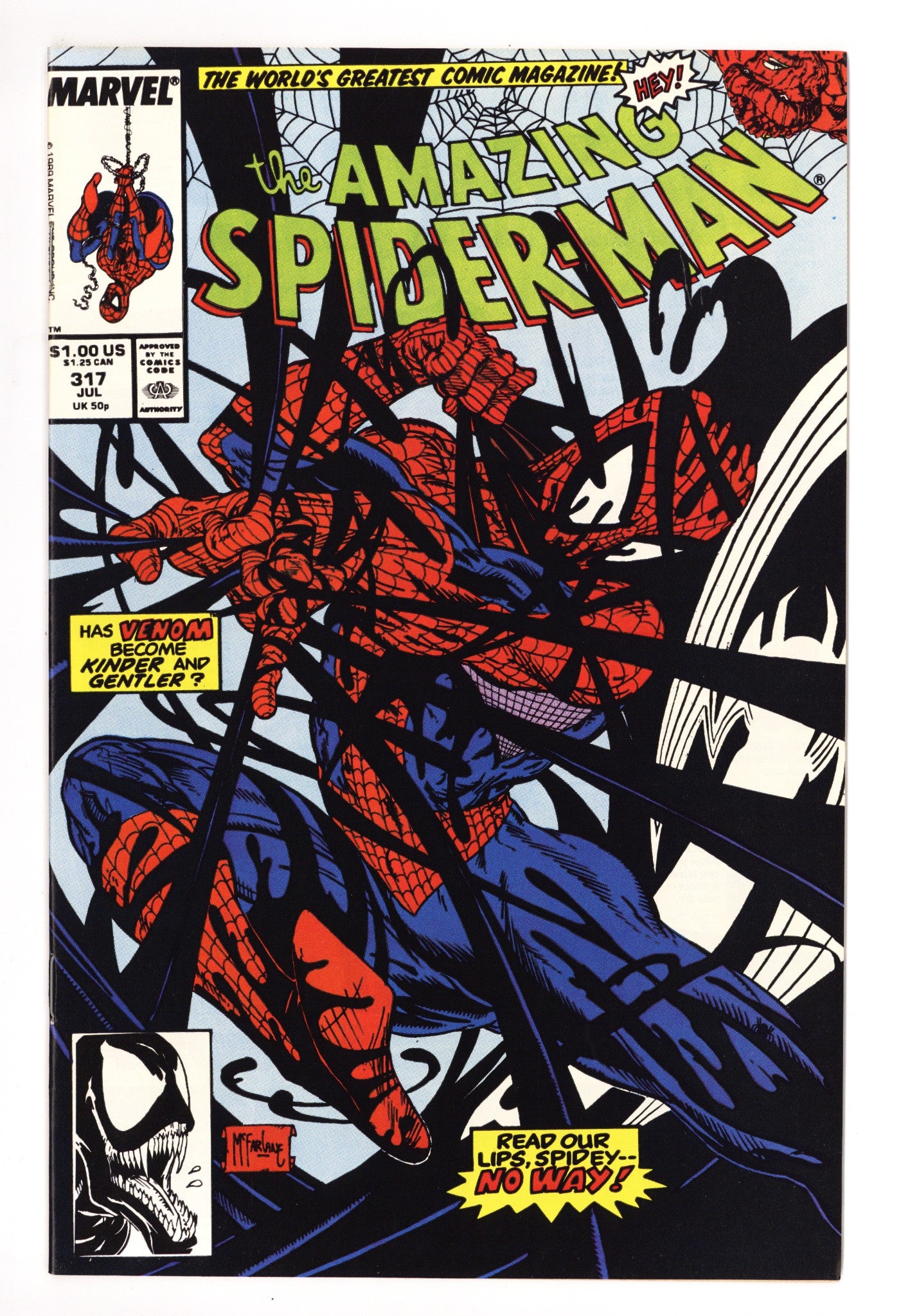 The Amazing Spider-Man Vol 1 317 VF/NM (9.0) (1989) 