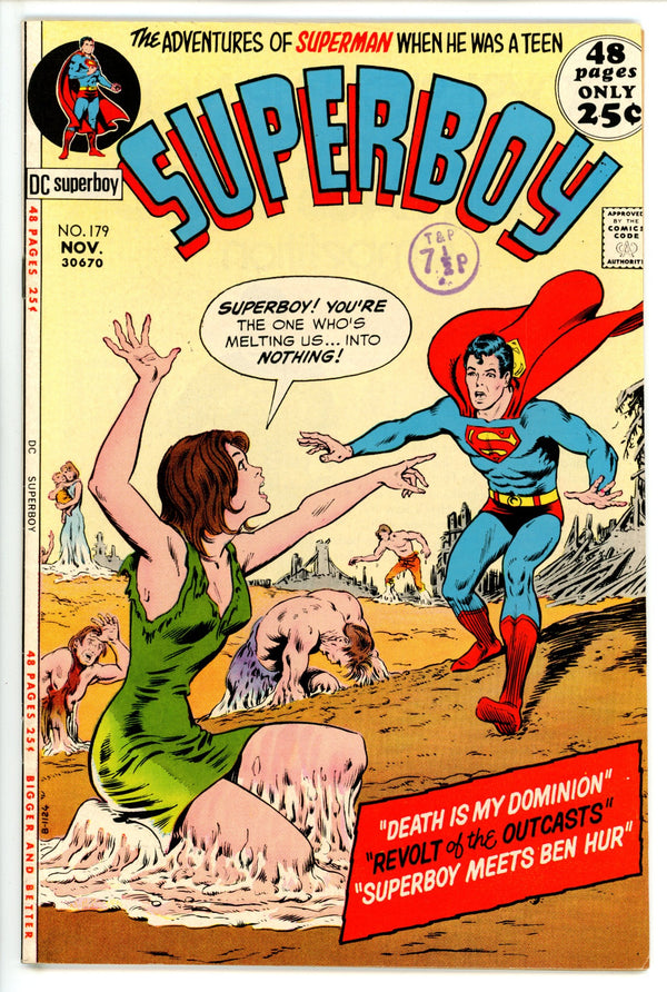 Superboy Vol 1 179 VF+ (8.5) (1971)