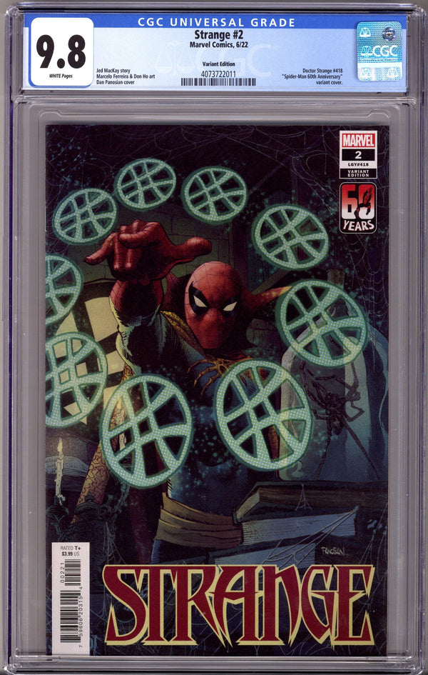 Strange 2 Spider-Man CGC 9.8 (2022)