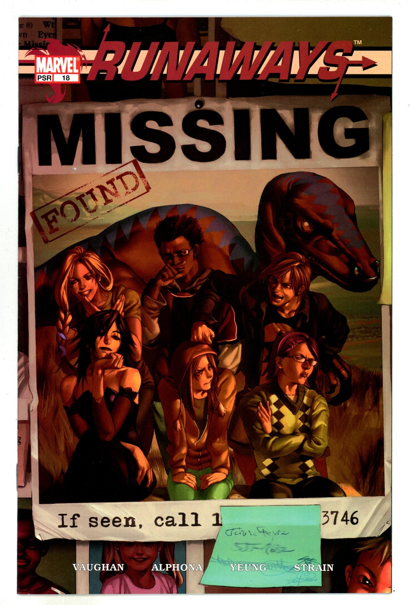 Runaways Vol 1 18 High Grade (2004) 