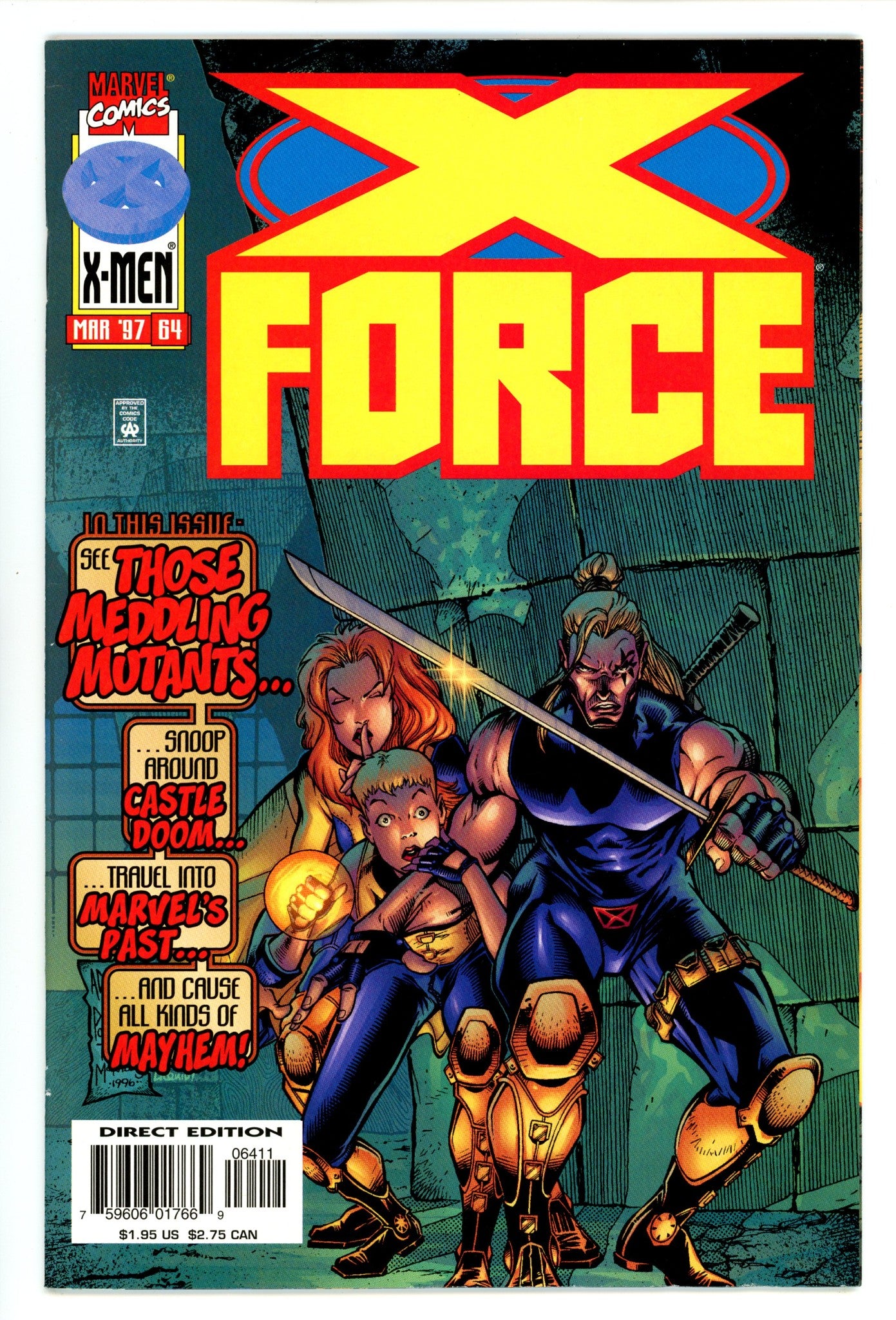 X-Force Vol 1 64 High Grade (1997) 