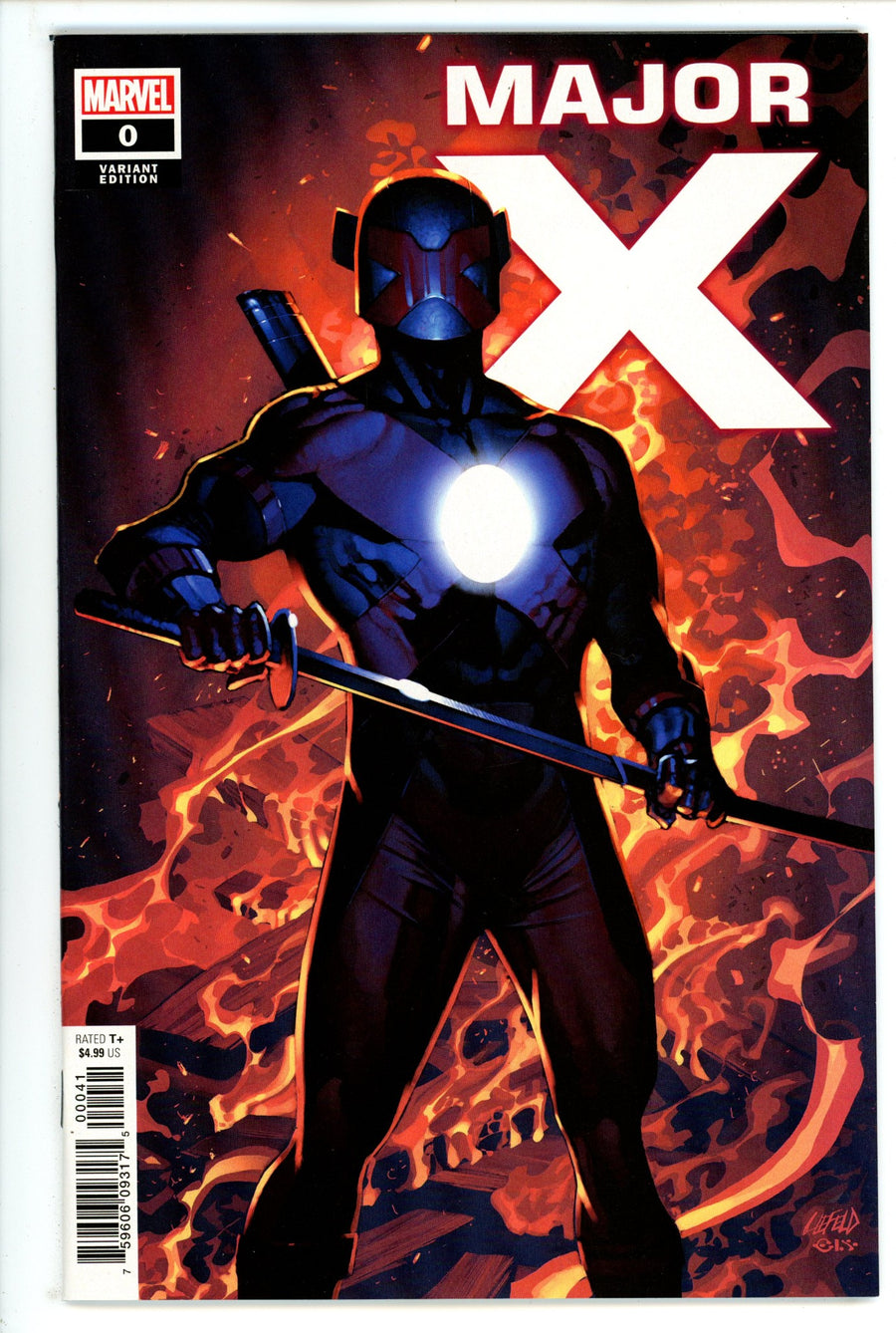 Major X 0 High Grade (2019) Liefeld Variant 