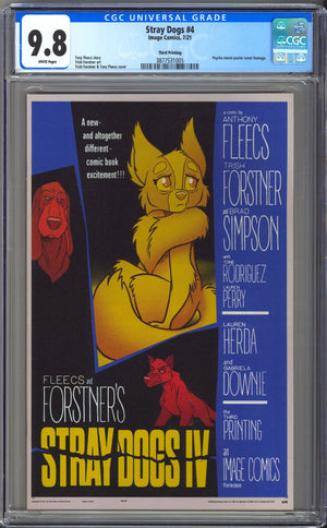 Stray Dogs 4 CGC 9.8 (NM/M) (2021) 3rd Print