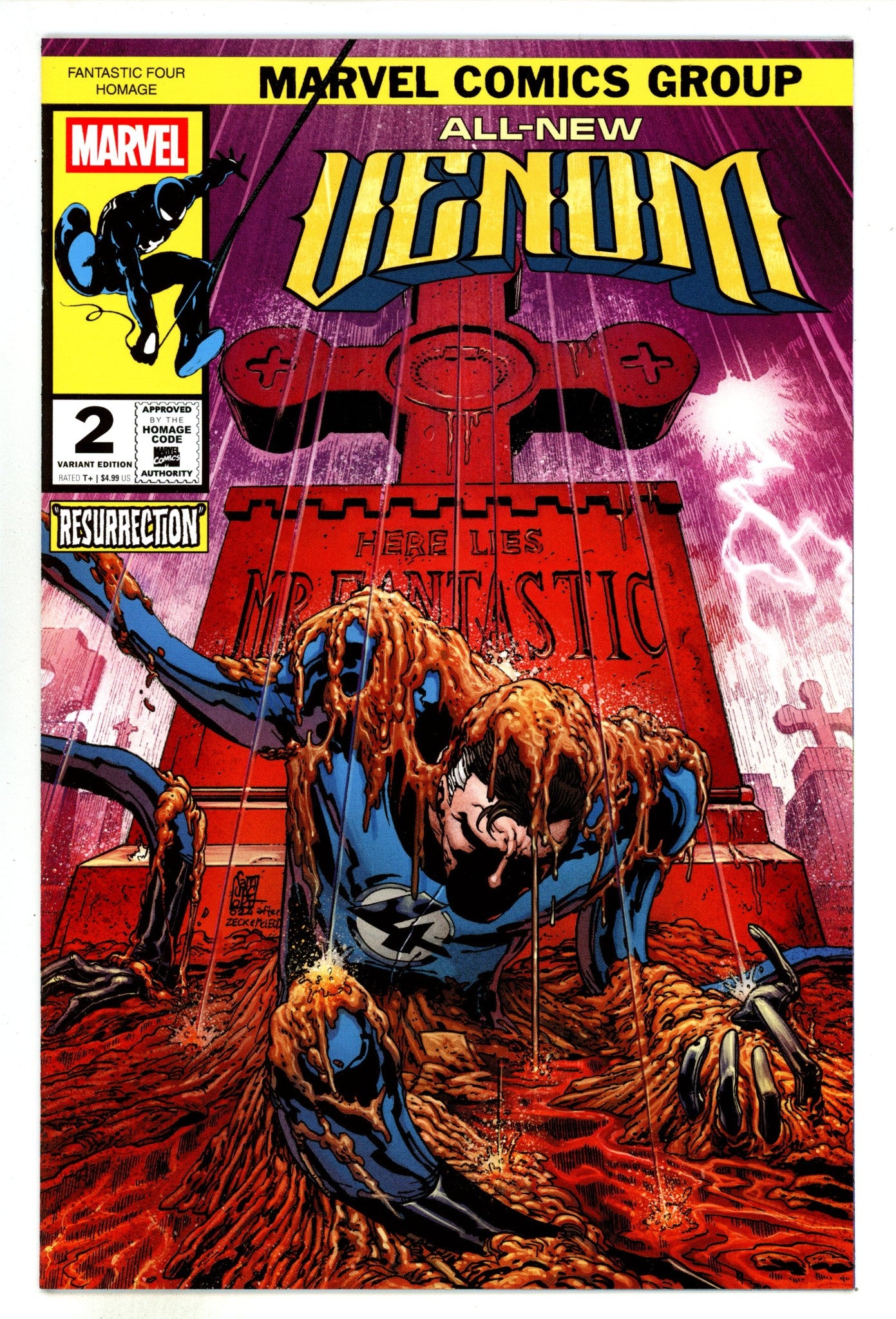 All-New Venom 2 Camuncoli Homage Variant (2025)