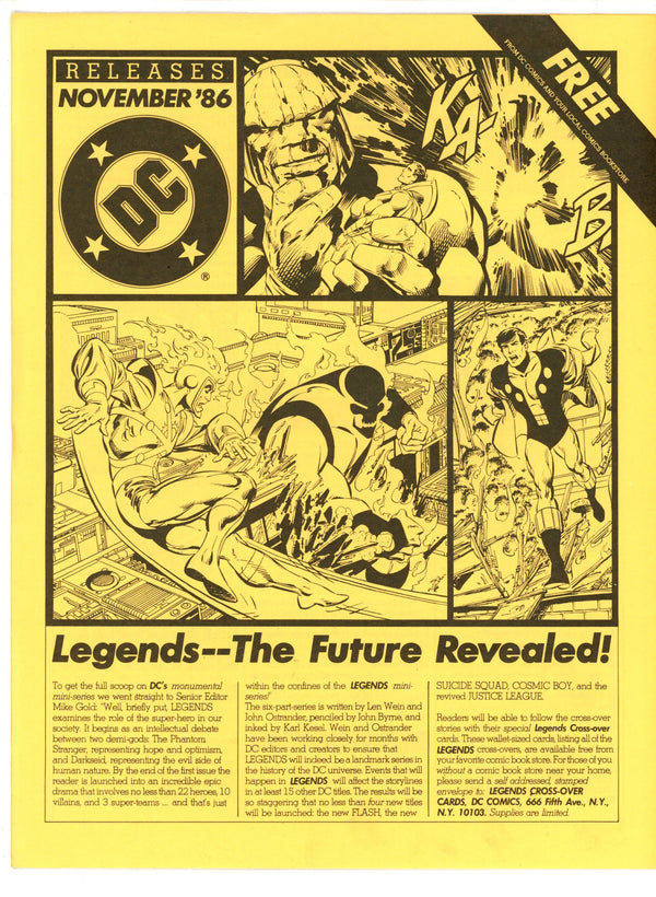 DC Releases 30 Mid Grade (1986)