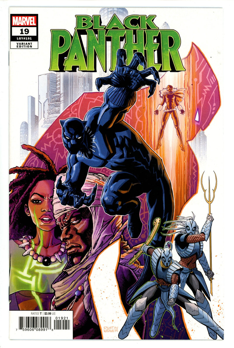 Black Panther Vol 7 19 (191) High Grade (2020) Weaver Variant 