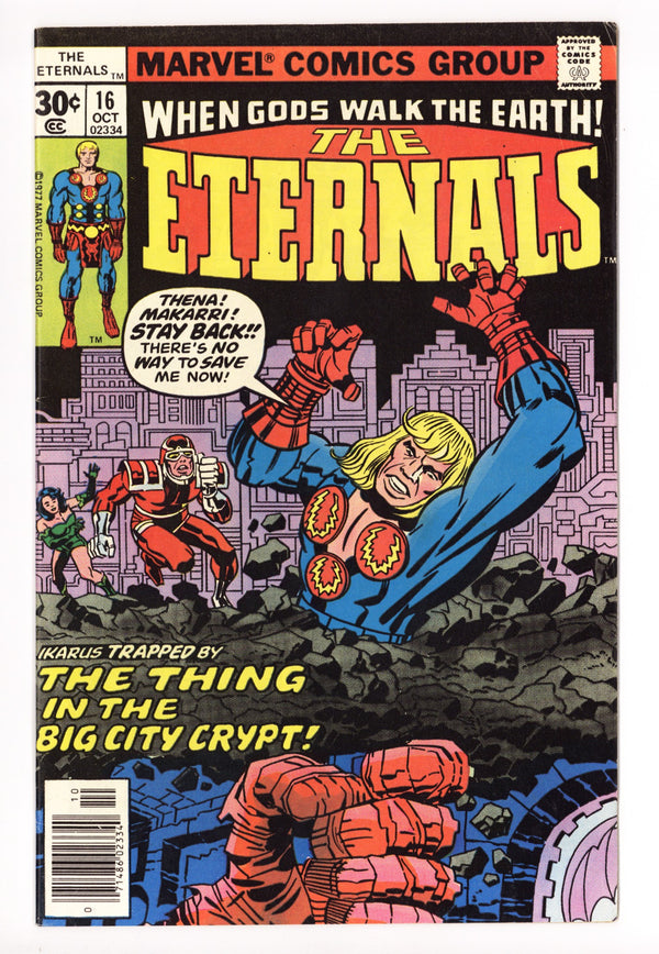 The Eternals Vol 1 16 Mid Grade (1977)