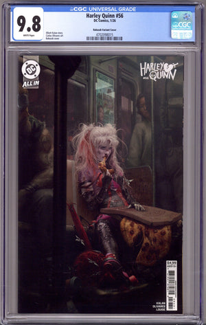 Harley Quinn Vol 4 56 CGC 9.8 (NM/M) (2026) Rahzzah Variant