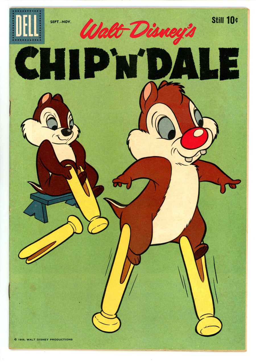 Walt Disney's Chip 'n' Dale 19 VG/FN (5.0) (1959) 