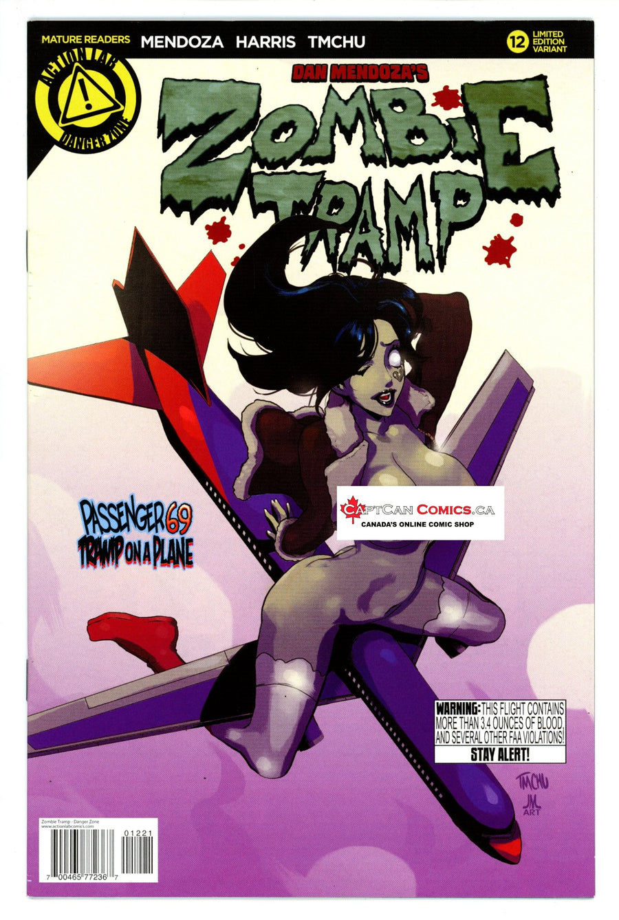 Zombie Tramp Vol 3 12 NM- (9.2) (2015) TMChu Risque Variant 
