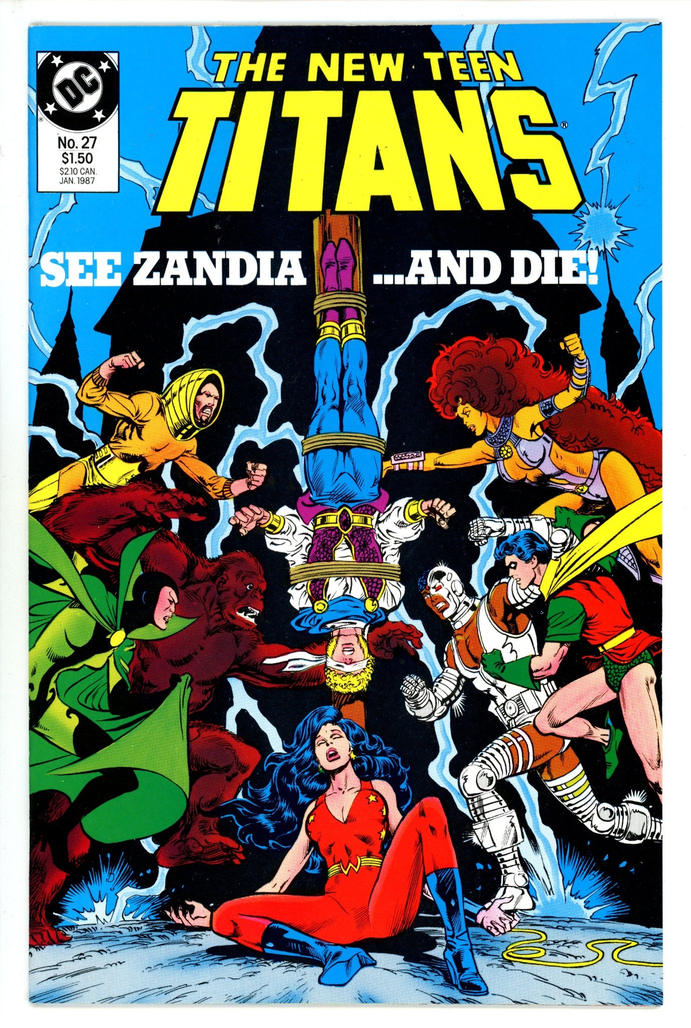 The New Teen Titans Vol 2 27 (1987)