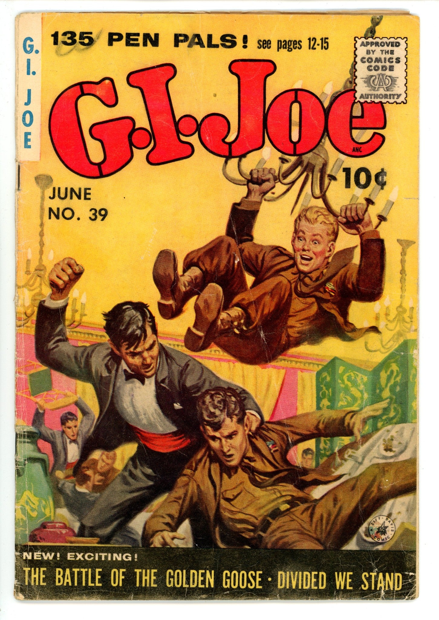 GI Joe 39 VG (4.0) (1955) 